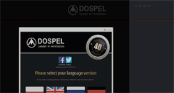 Desktop Screenshot of dospel.pl