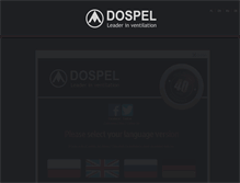 Tablet Screenshot of dospel.pl