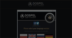 Desktop Screenshot of dospel.com