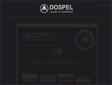 Tablet Screenshot of dospel.com