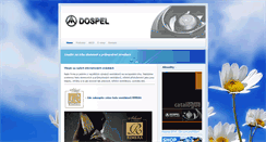 Desktop Screenshot of dospel.cz